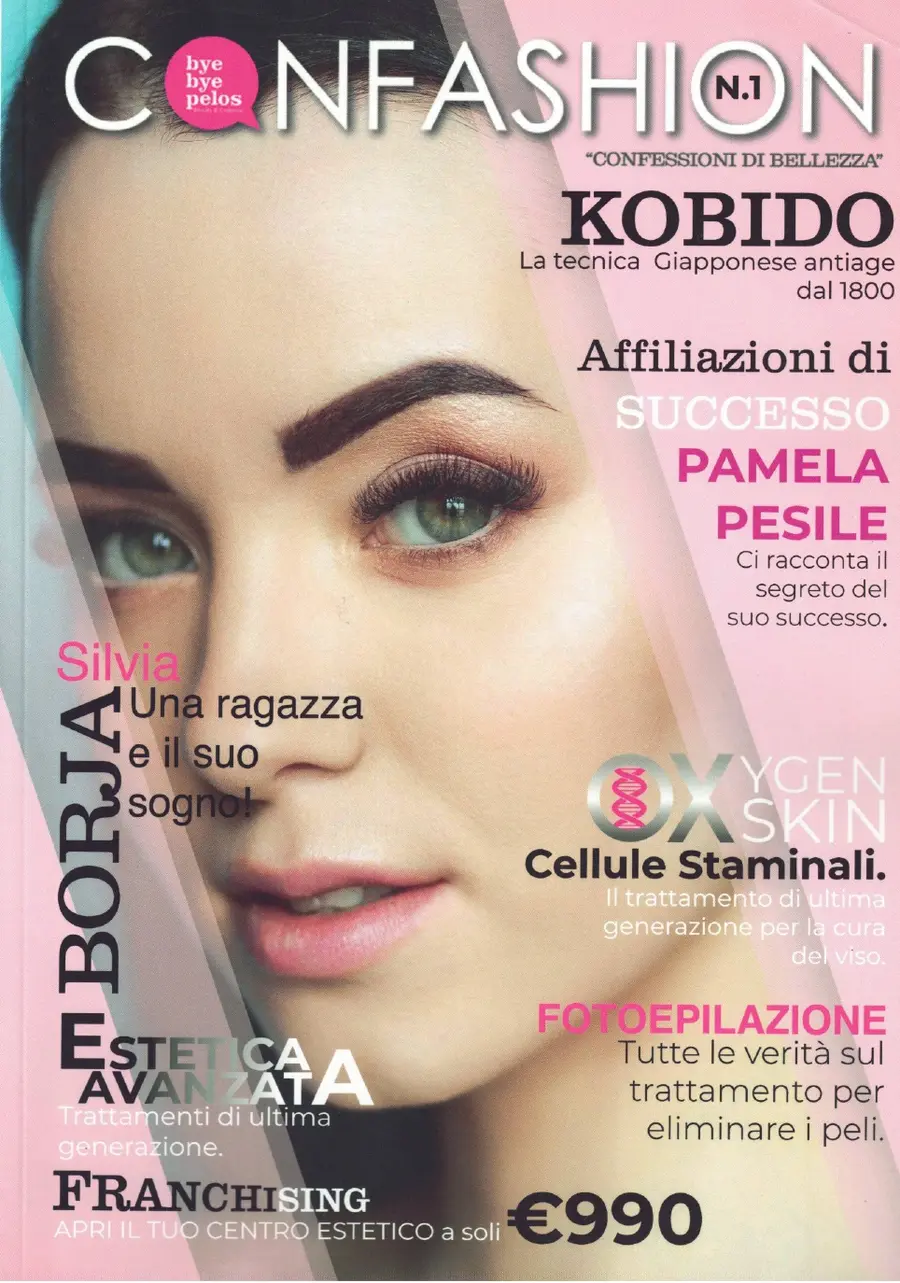Copertina Confashion 2019 con l’intervista a Pamela Pesile